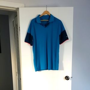 Nike Dri Fit Golf Shirt Large